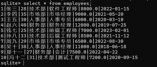 查询数据